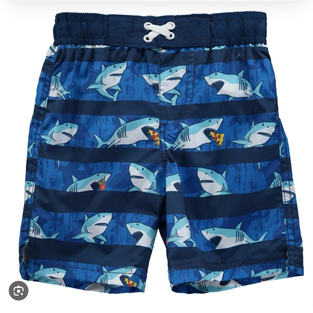 Ixtreme boys shark swim trunks